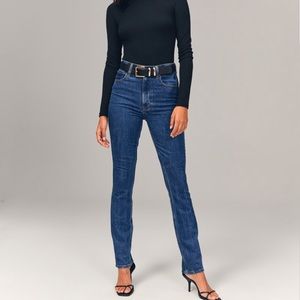 Abercrombie & Fitch 90s Slim Straight Ultra High Rise Jeans